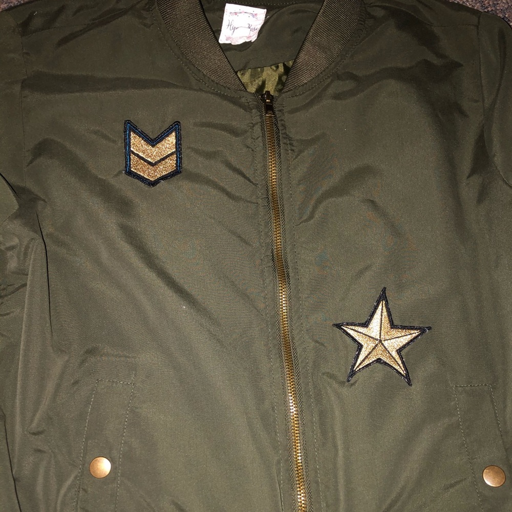 utility bomber jacket